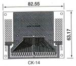 サンハヤト　メモリーカード変換用基板(コネクタ実装済み)　CK-14