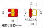 サンハヤト　表面実装型カラーチェック端子 SHK-5-G