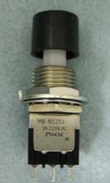 日本開閉器工業　プッシュスイッチ　MB-N12S1LB (旧MB-2065L/B)