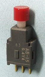 日本開閉器工業　プッシュスイッチ　AB-15AP